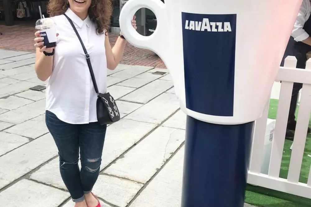 Large Foam Coffee Cup for Business | Custom Foam Prop Fabrication