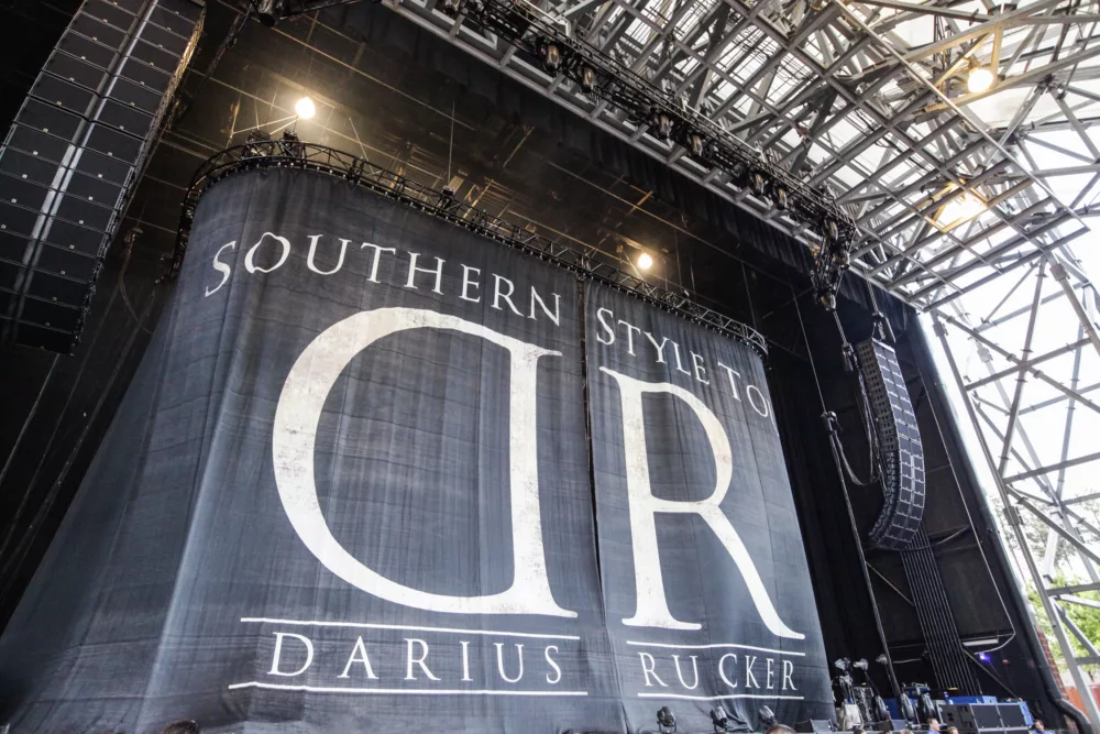 Large Branded Curtains for Stage | Stage Curtains with Logo