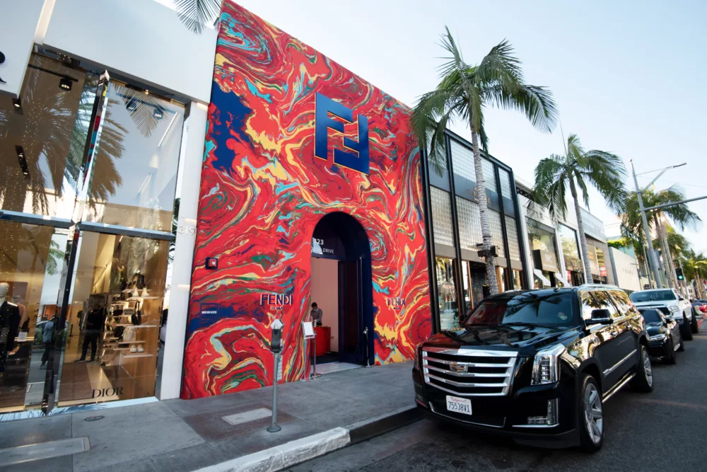 Foam3D Retail Facade | High Intensity Color