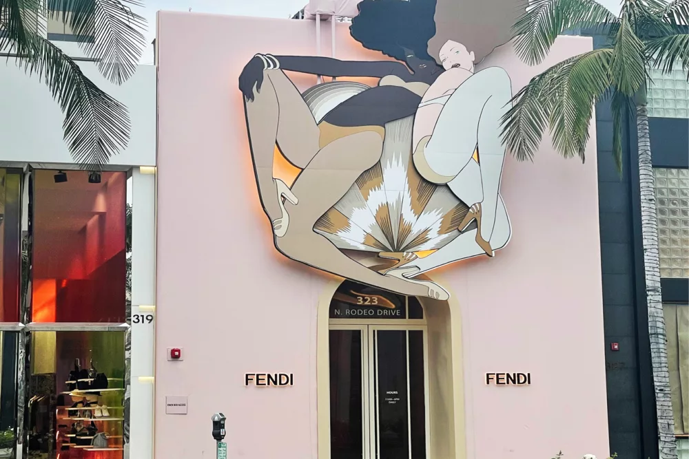 3D Building Decal | Custom Shaped Building Facade