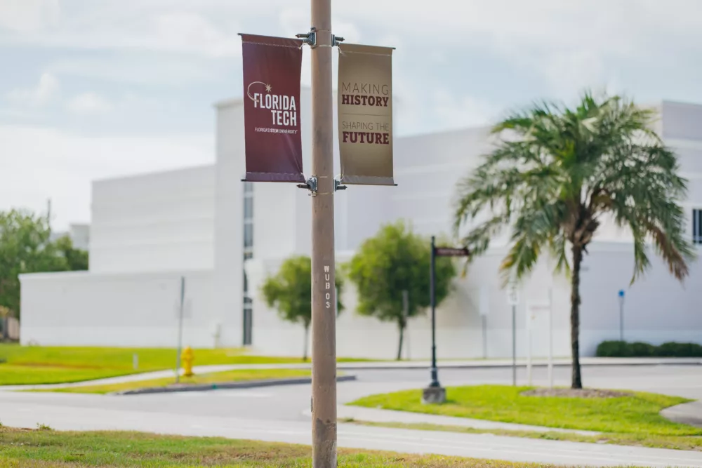 Light Pole Banners for University | Pole Banners on Campus