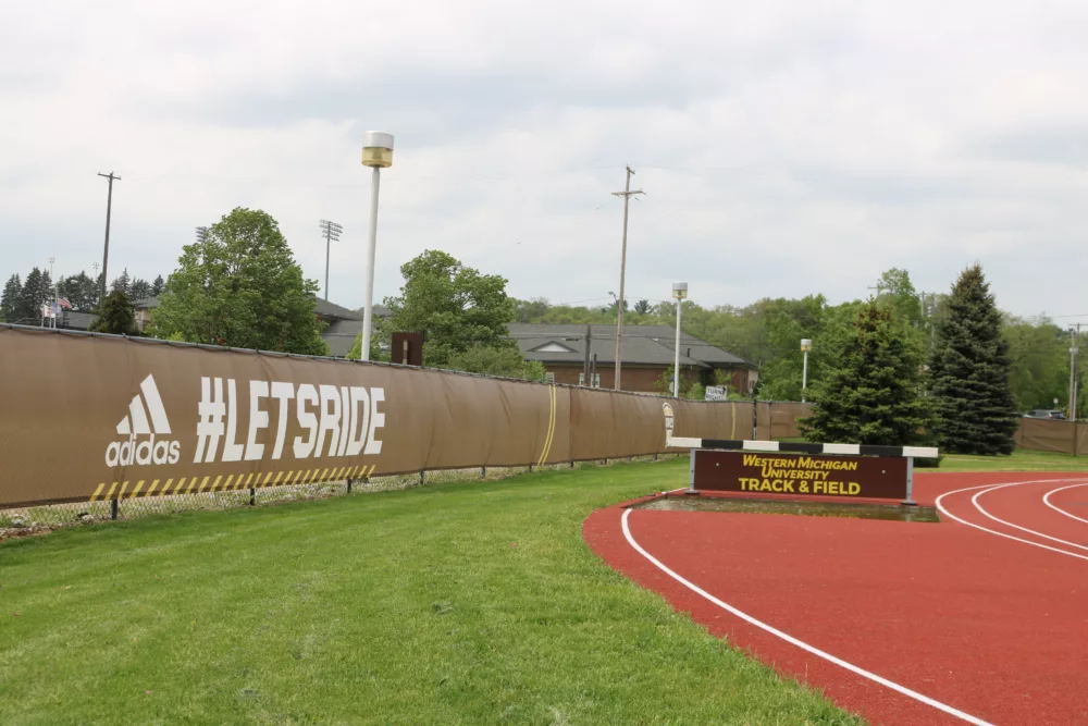 Fence Scrim for Track Fields | Mesh Fence Banner