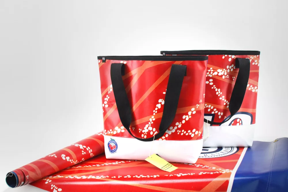 PriorLife Banner Bags | Recycled Tote Bags
