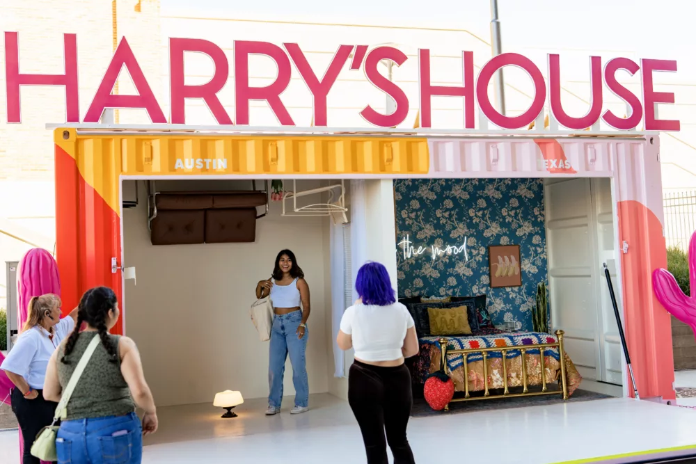 Harry Styles Moody Center Event Activation- fan engagement