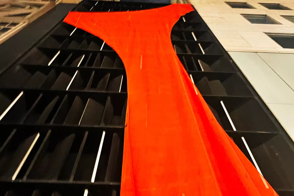 Shaped Building Wrap | Large Scale Mesh Banner