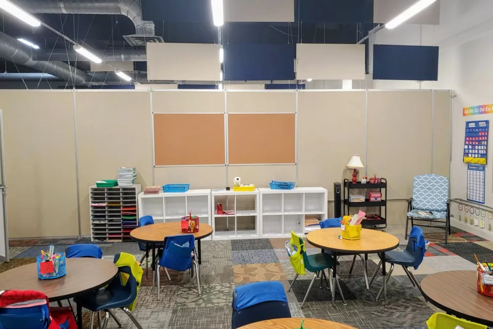 Temporary Wall for Classooms | Free Standing Temporary Walls
