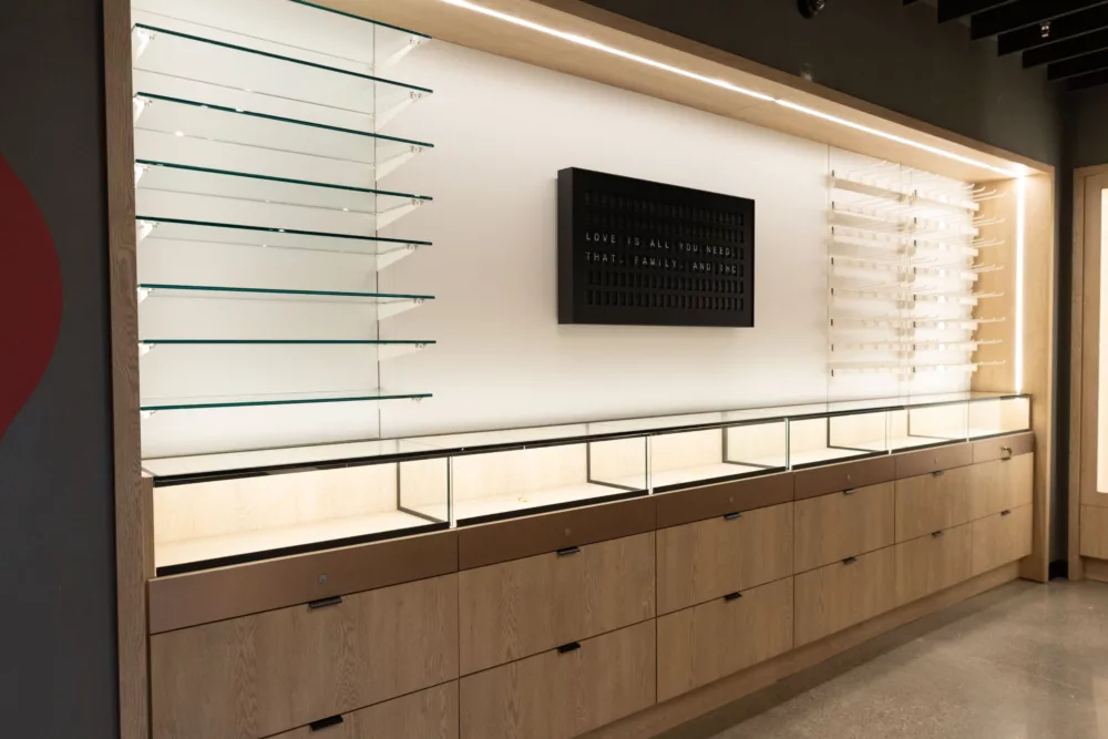 Retail Wall Display | Custom Wooden Product Displays