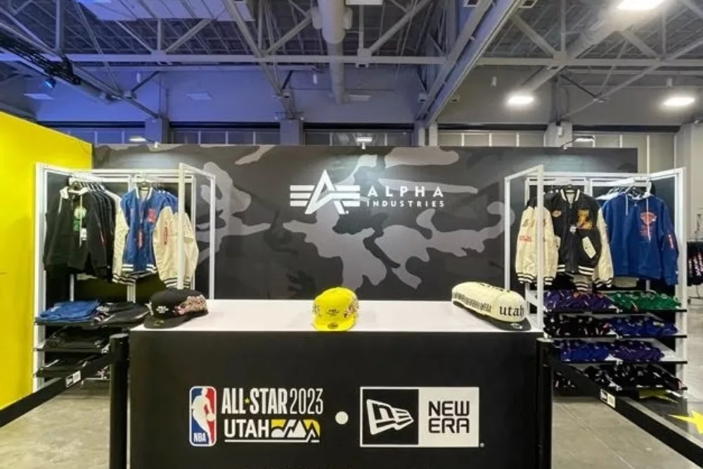 Custom Built Trade Show Booth | Clothing Booth