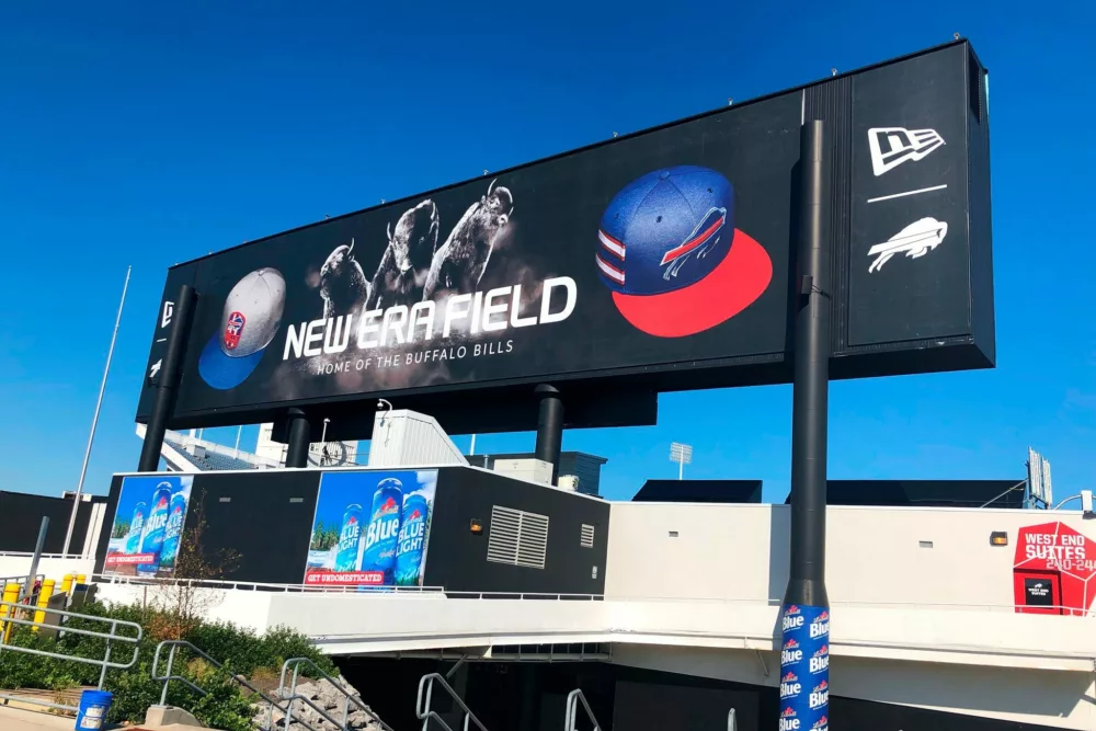 Large Scale Ad for Stadiums | Huge Banner Printing