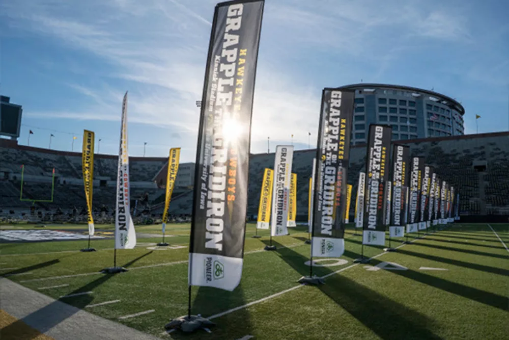 Rectangle Event Flags | Sports Advertising Flags