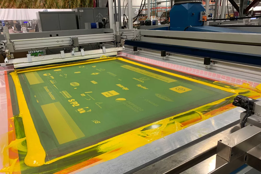 Industrial Grade Screen Printing | Large Screen Printer