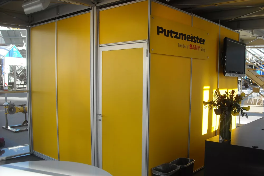 Temporary Partition with Door | Floor to Ceiling Temporary Wall
