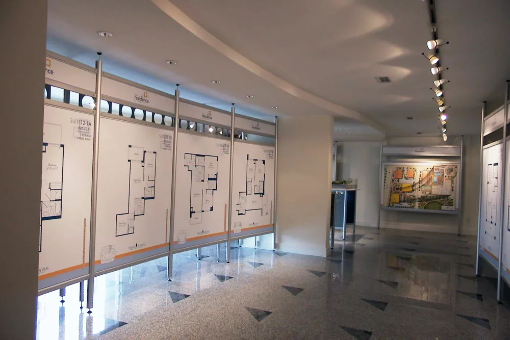 Configurable Mallforms | Easy Install Temporary Walls