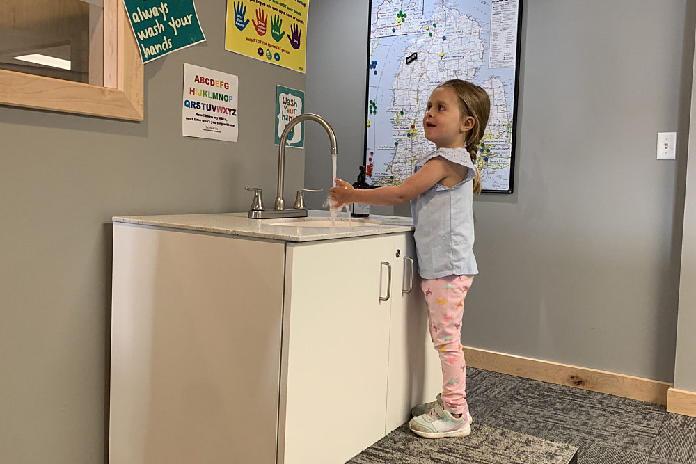 Child Washing Hands FB