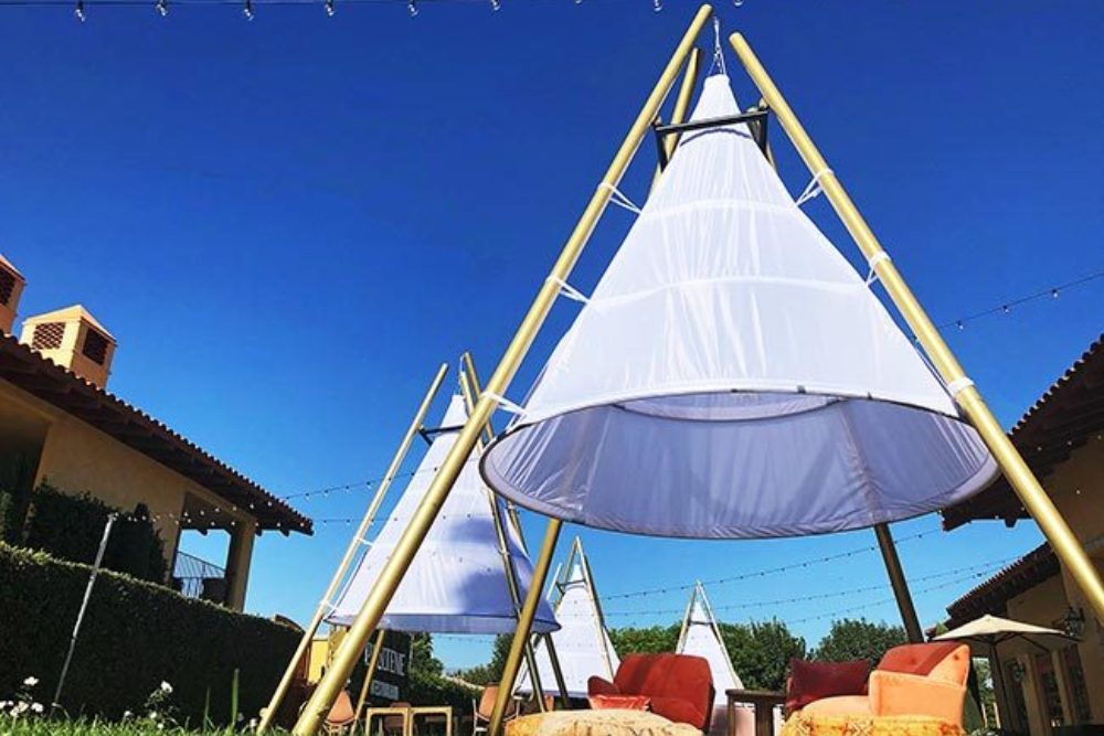 Pantene Coachella Teepees