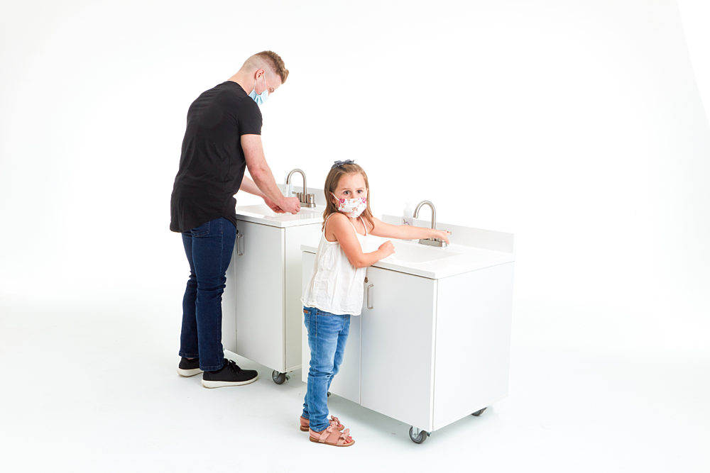 Portable Sink Heights