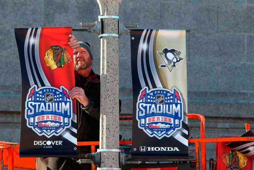 Soldier Field Banner Saver Brackets