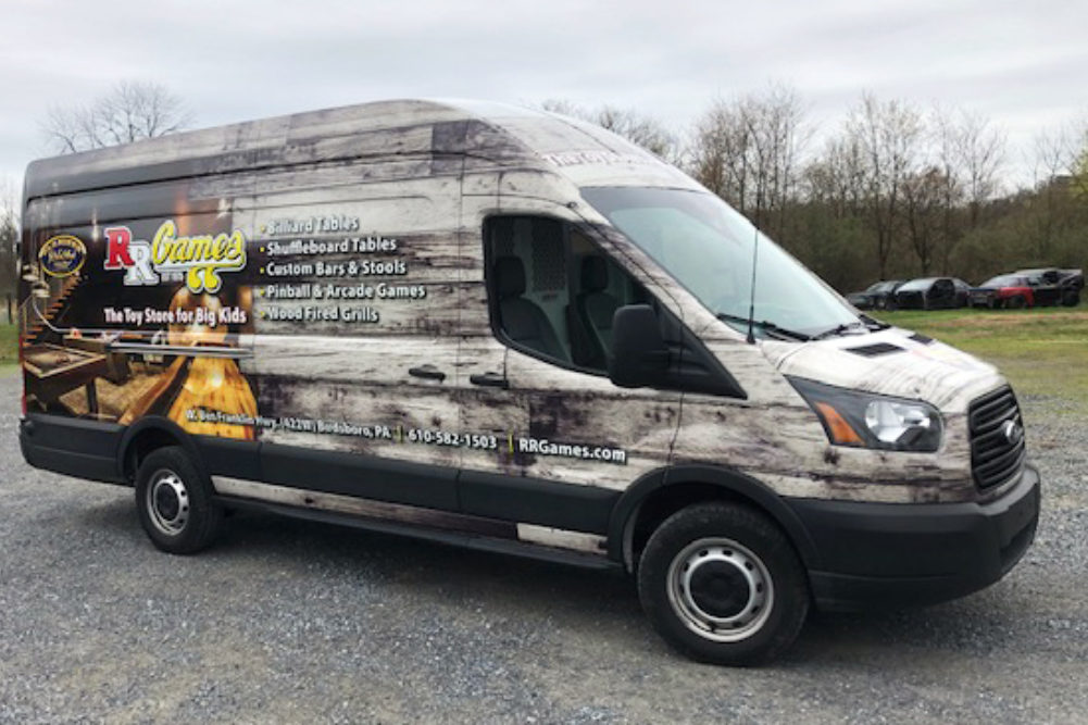 Truck Skin Van Decal