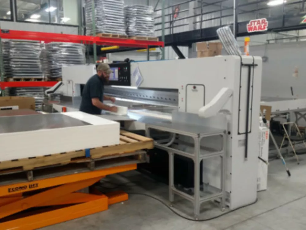 Giant Paper Cutter | Custom Sized Printing