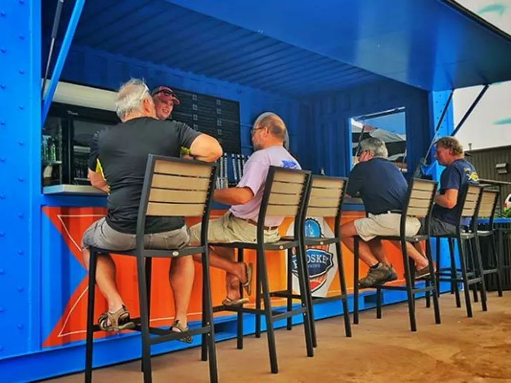 Shipping Container Brewery with Sitdown Bar | Britten Boxpop