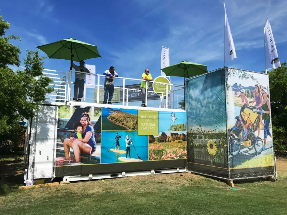 Event Shipping Container | Custom Signage