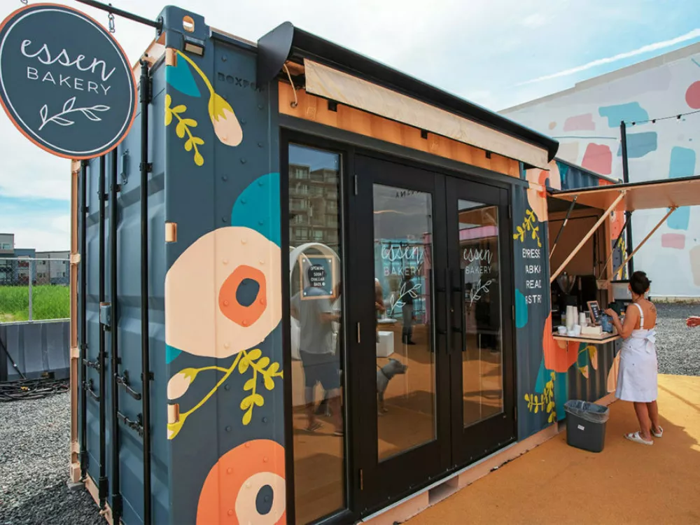 BoxPop Shipping Container Bakery | Pod Park Eatery