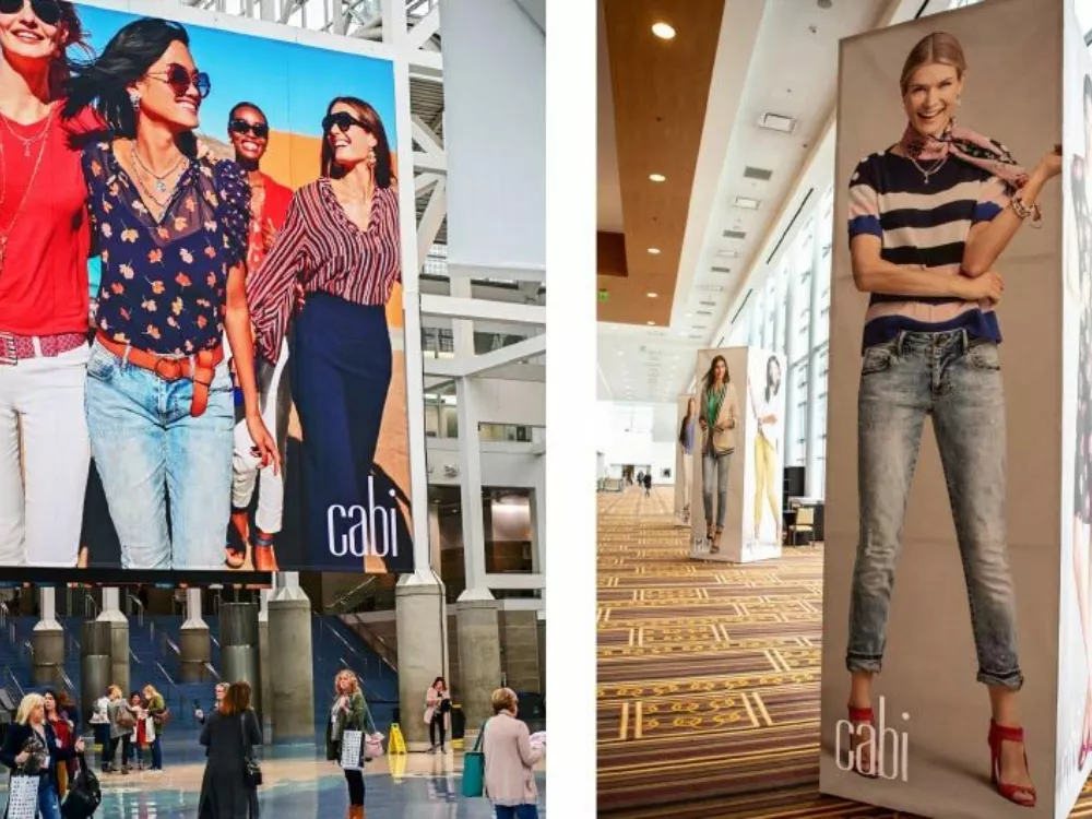 Fashion Brand Ads | Blockout Banners and Standees