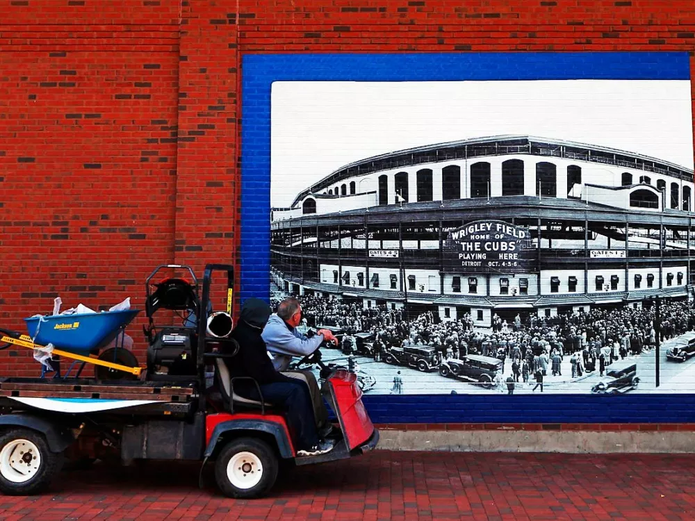Wrigley Field Opening Day Decals