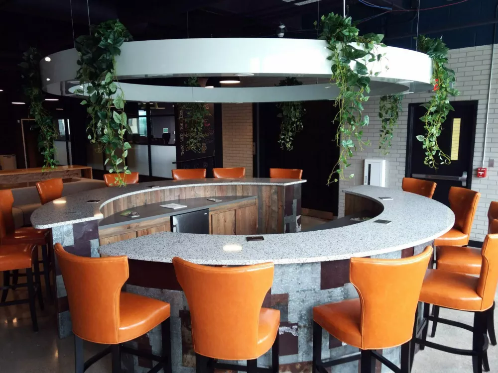 Wooden Centerpiece | Custom Millwork