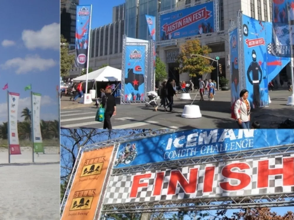 Banner Flags to Advertise Events | Pole Banners and Truss Banners
