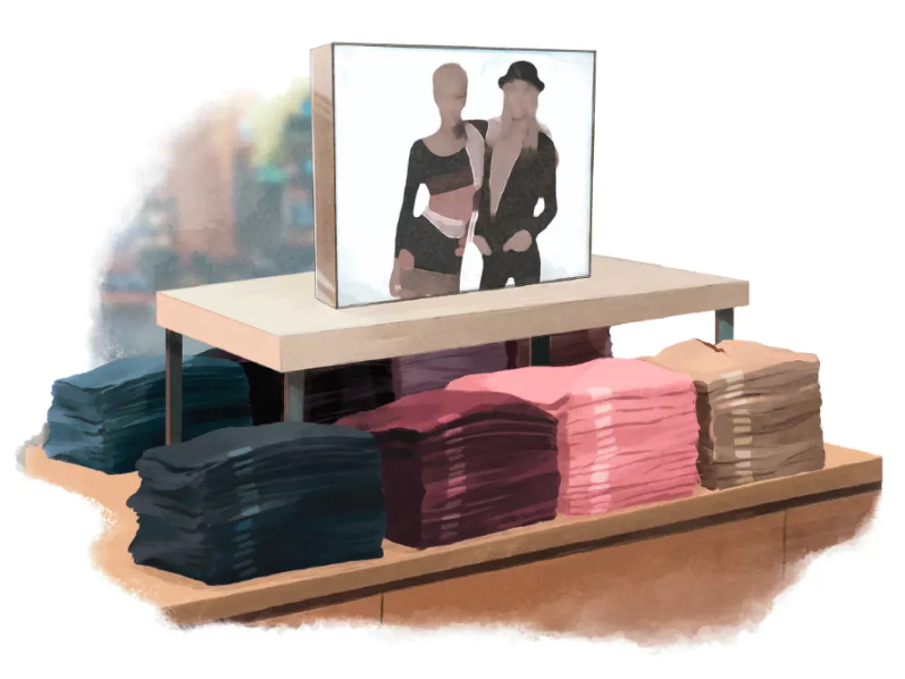 Retail Clothing Displays | Clothing Shop Advertising Ideas