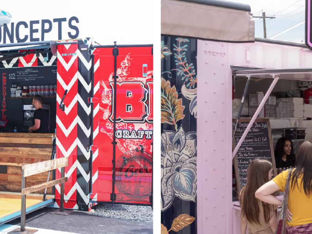 Brewery and Eatery Containers | Custom Shipping Containers