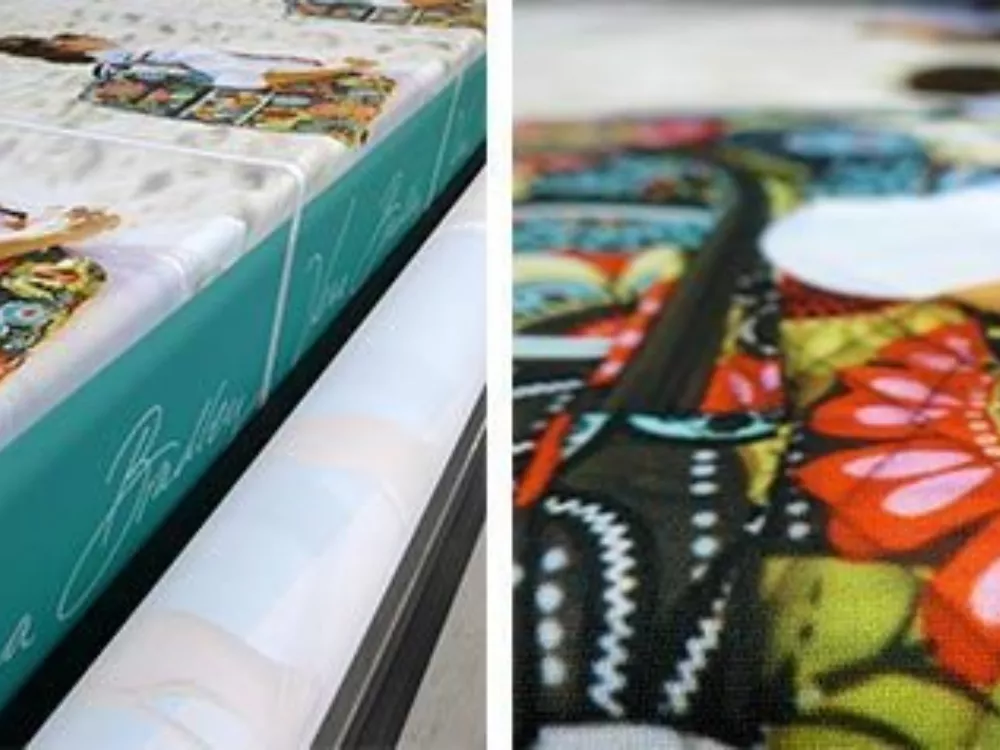 Fabric Banners Vs Vinyl Banners | Texture Closeup