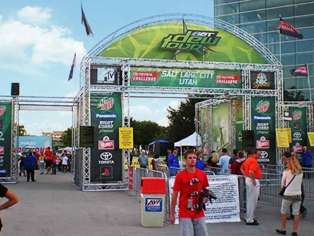 Entryway Arch for Large Events | Event Truss System