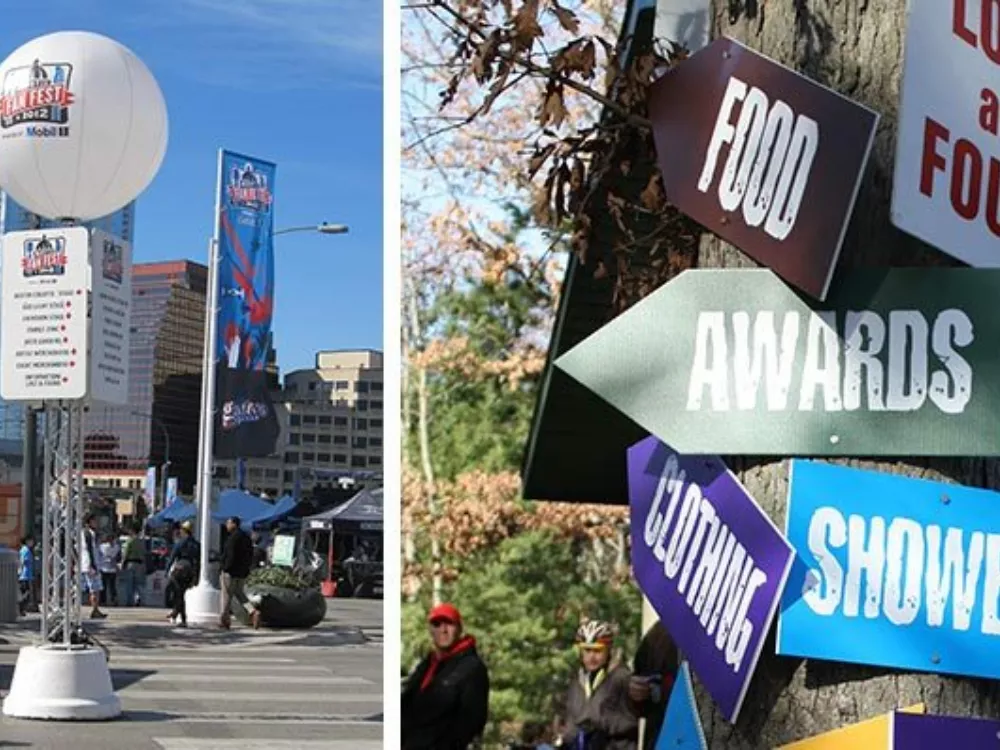 WayFinding Signage | Crowd Directing Signs