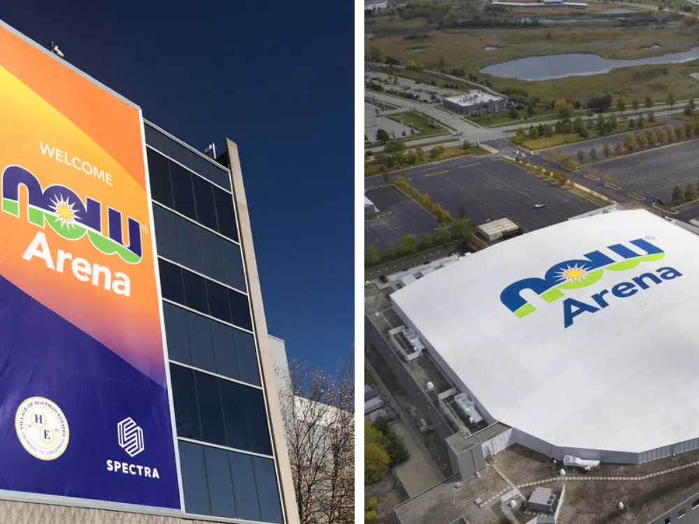 Large Format Printing | Massive Banner and Rooftop Logo
