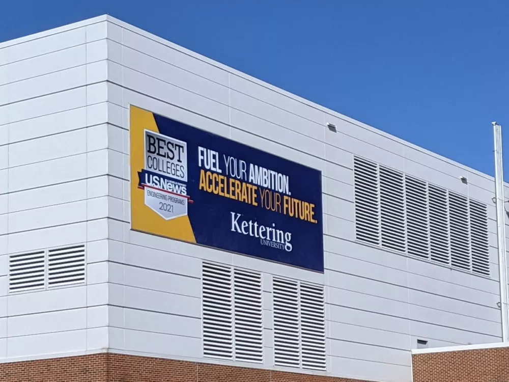 Large Format Outdoor Banner | Building Exterior Banner