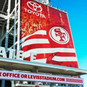 San Francisco 49ers Stadium Banner