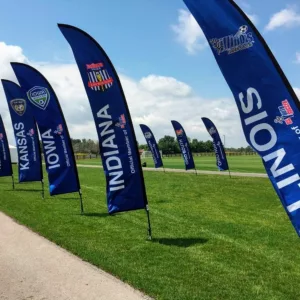 Custom Printed Feather Flags | Branded Feather Flags