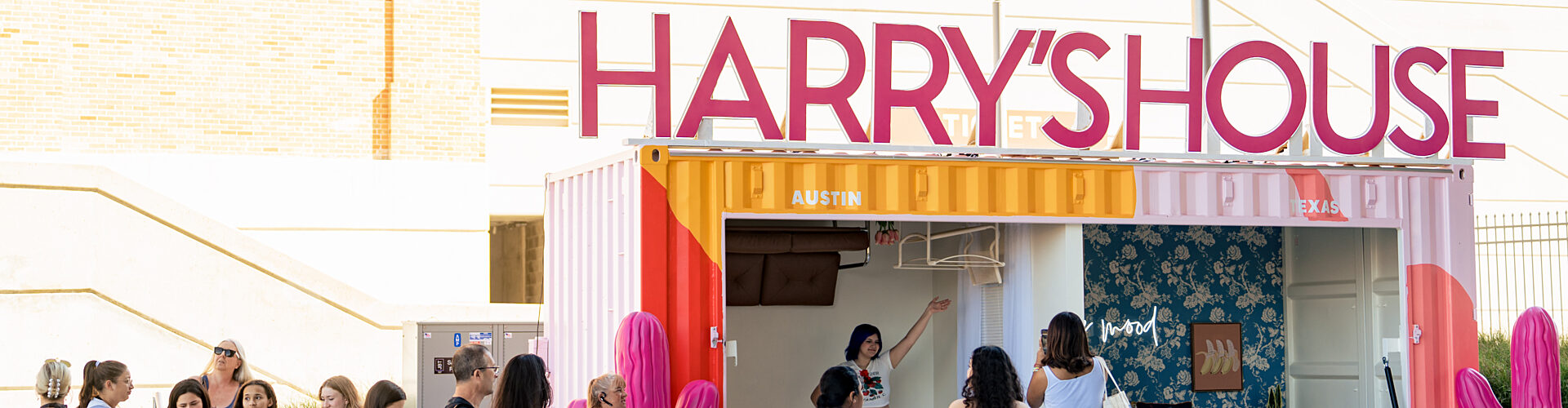 Custom Shipping Container for Events | Harry's House BoxPop