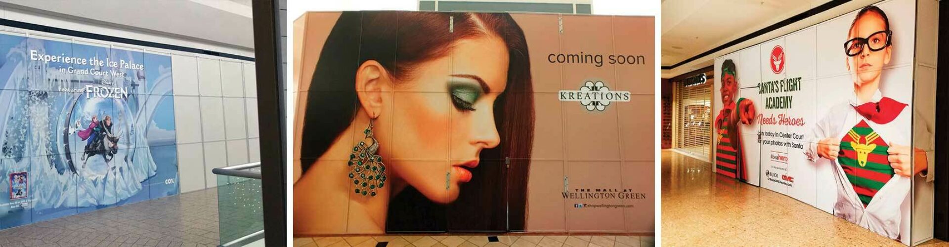 Temporary Barricade Walls With Advertisements | Modular Wall System