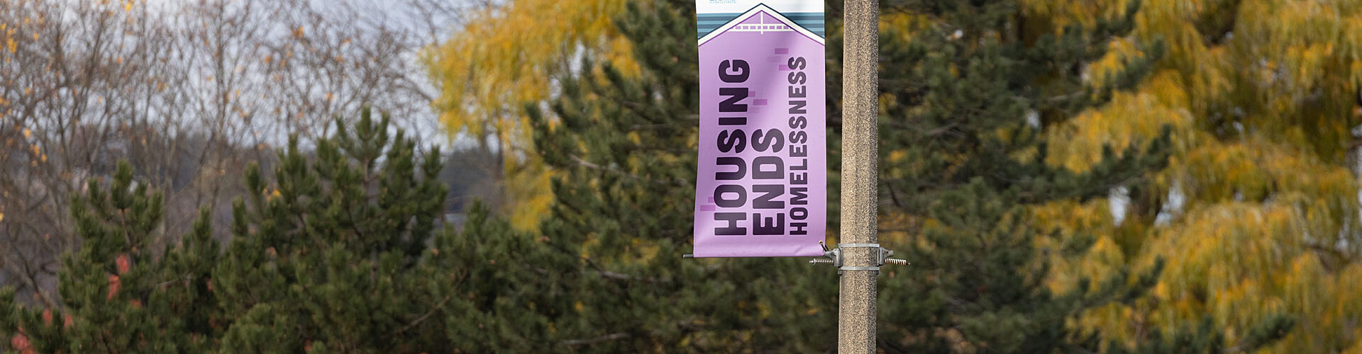Light Pole Banner for Nonprofit | Banner Brackets