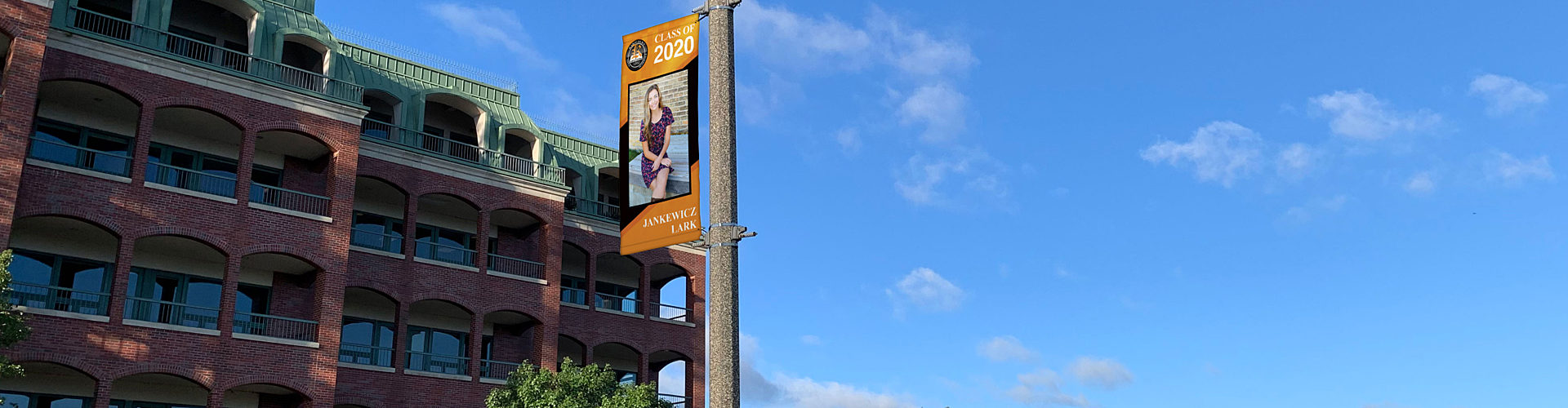 Light Pole Graduation Banners2020