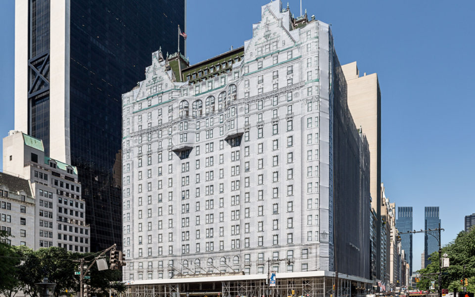 Plaza Hotel Building Wrap