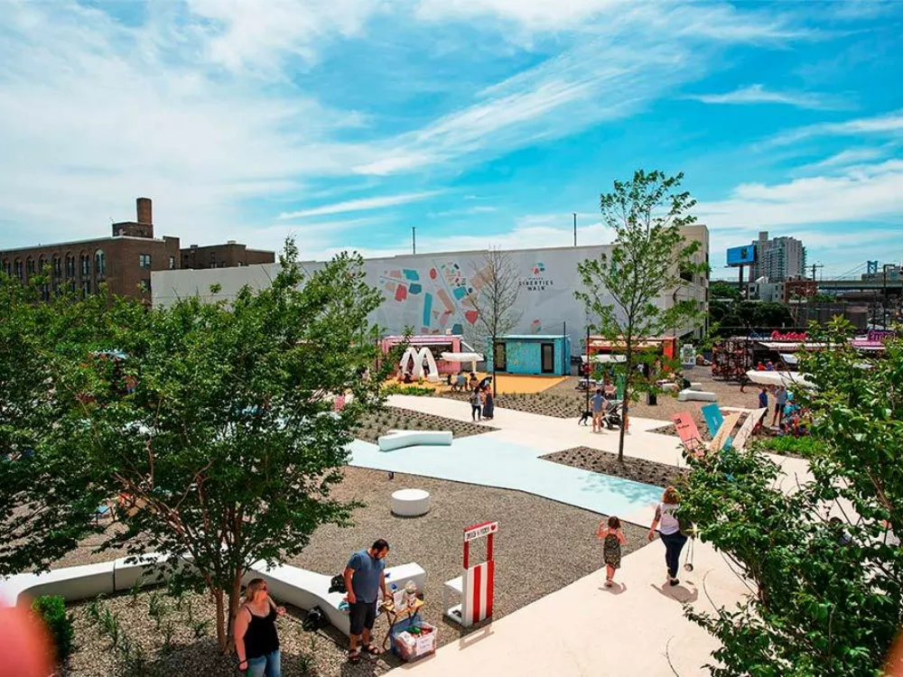 Box Pop Piazza Pod Park | Pop-Up Shopping Park