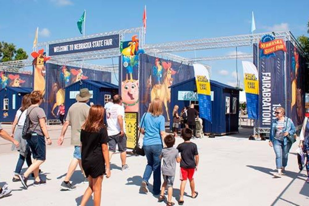 Nebraska State Fair Entrance Truss