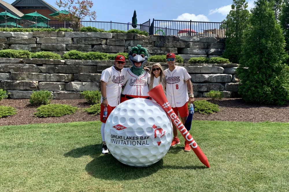 Giant Foam Props | 3D Golf Ball and Tee