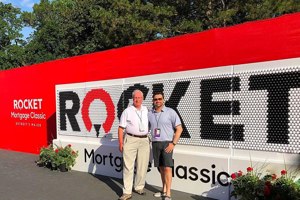 Rocket Mortgage Classic Golf Ball Wall 003 CREDIT UMICHNICK