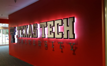 Texas Tech University Dimensional Signage 004