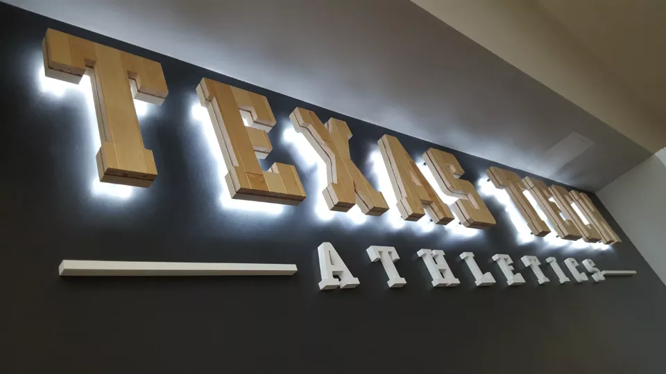 Backlit Wall Letters | University Decorative Signage